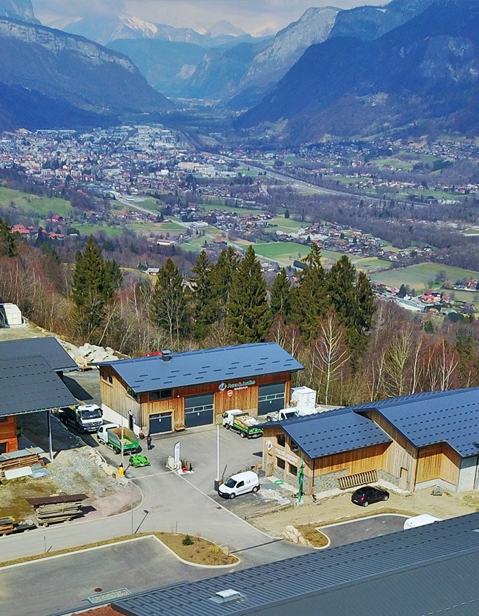 Mabboux parcs et jardins paysagiste Combloux | Création paysagère